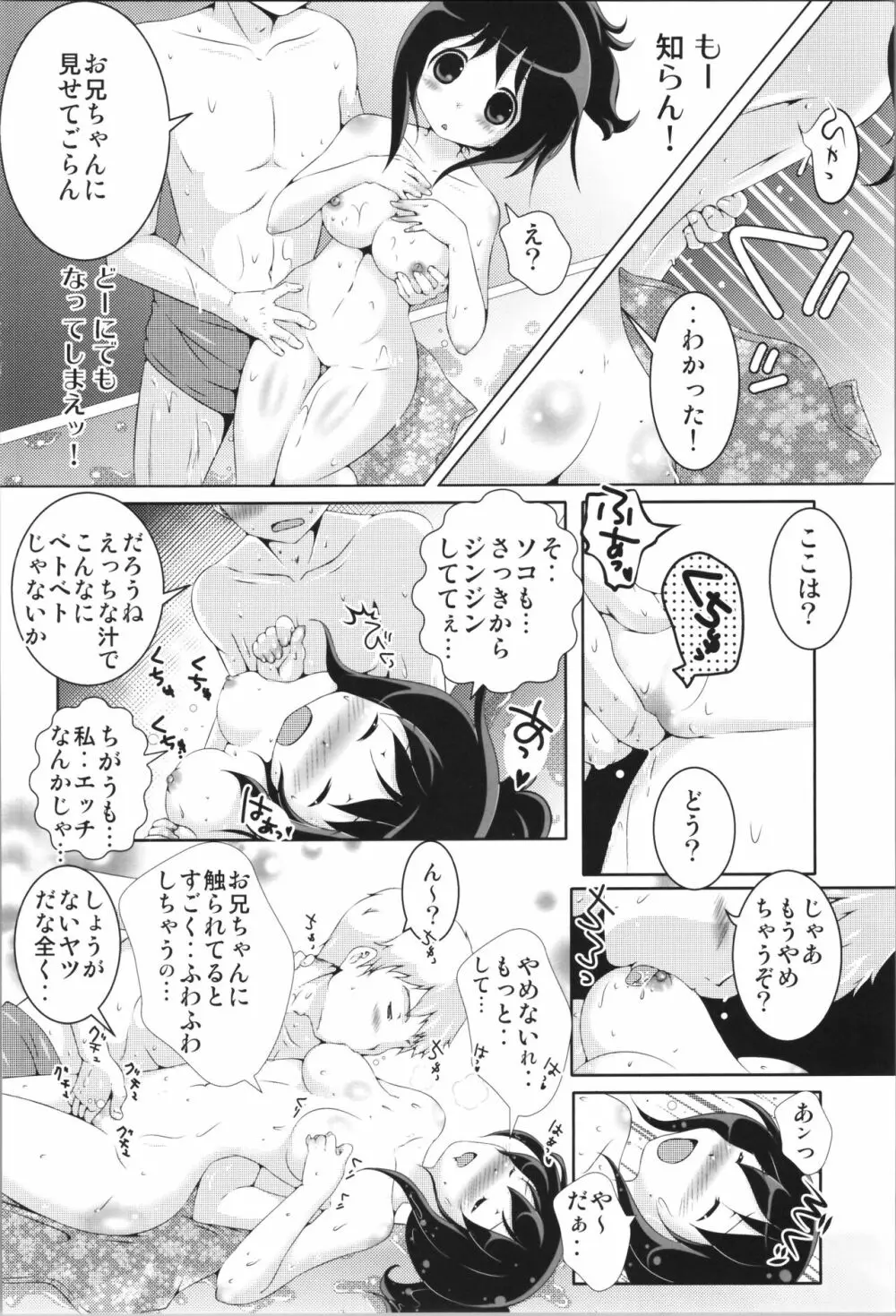 女体化お兄ちゃんとけしからん妹 20ページ