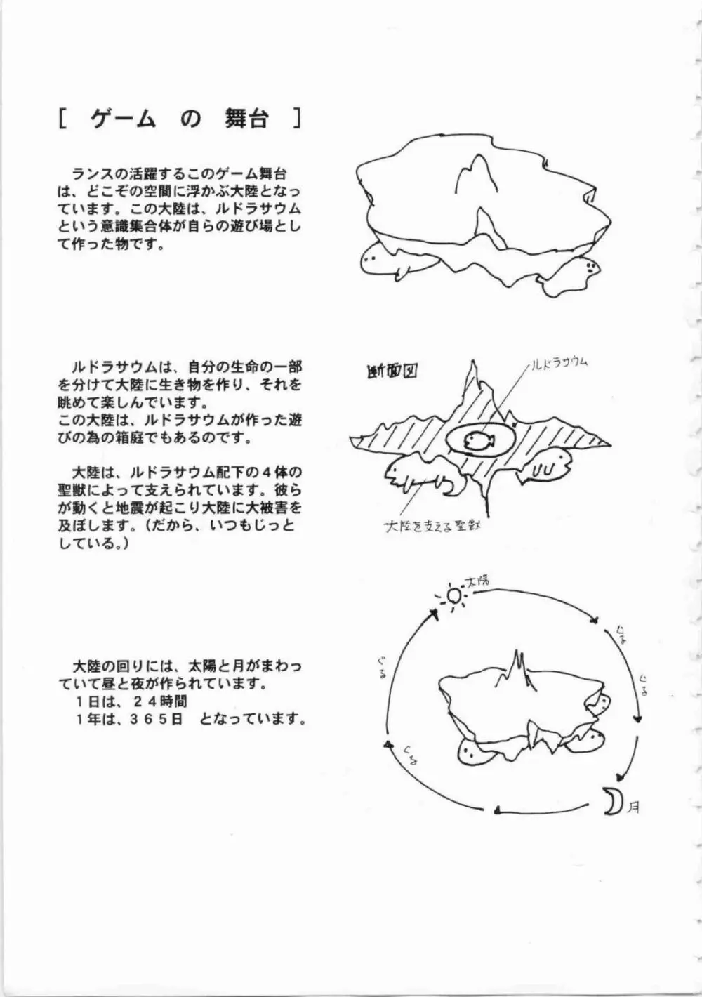 鬼畜王ランス初回本 4ページ