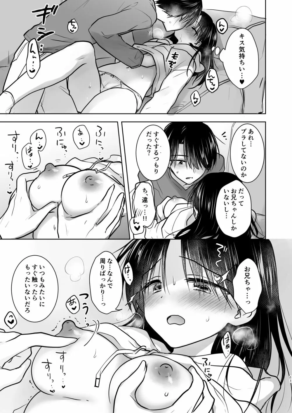 三日三晩、兄妹ふたりぐらし 14ページ