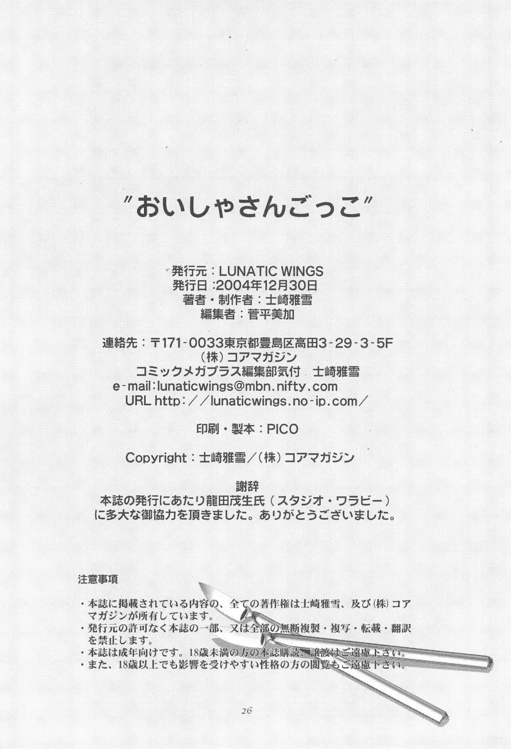 お医者さんごっこ 26ページ