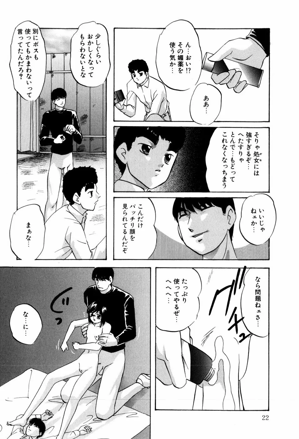 愛欲の試薬 24ページ