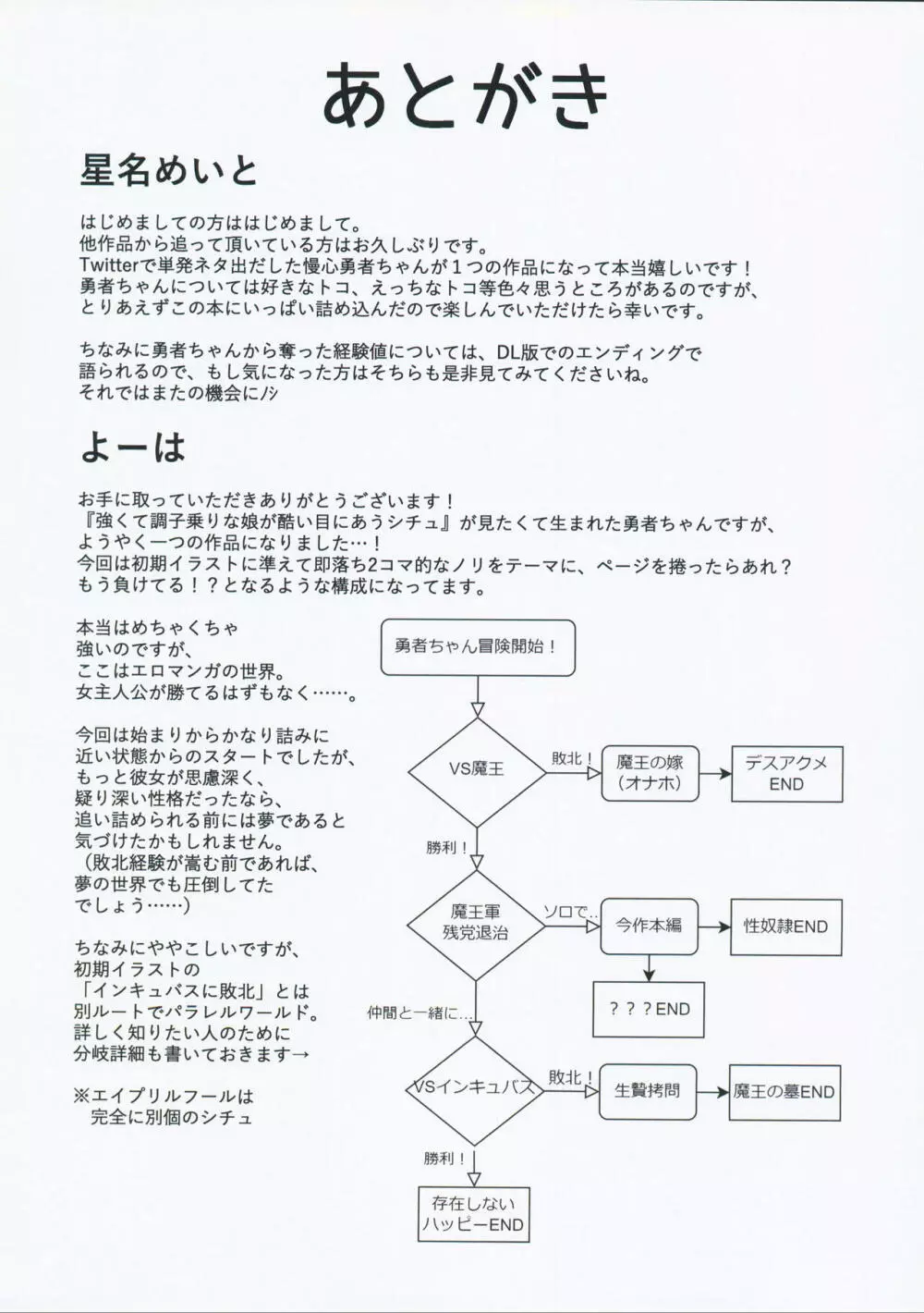 勇者ちゃんの冒険は終わってしまった! 49ページ