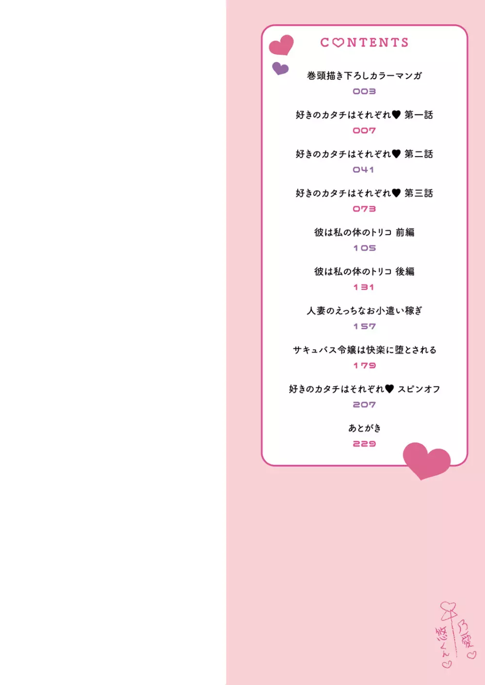 イビツな愛でも受け止めて♥ 【Dlsite限定版】 2ページ