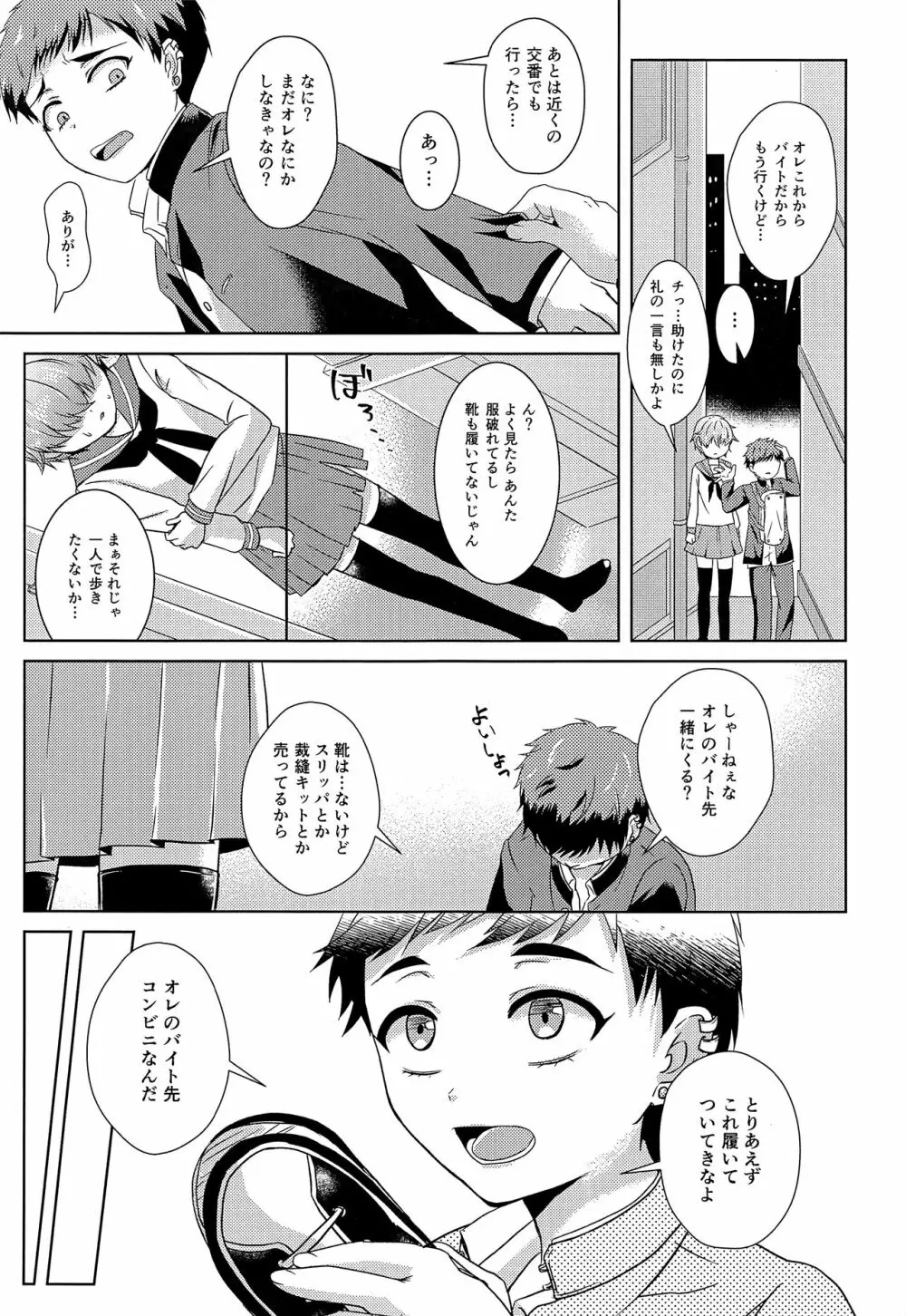 少年幸福論2 8ページ