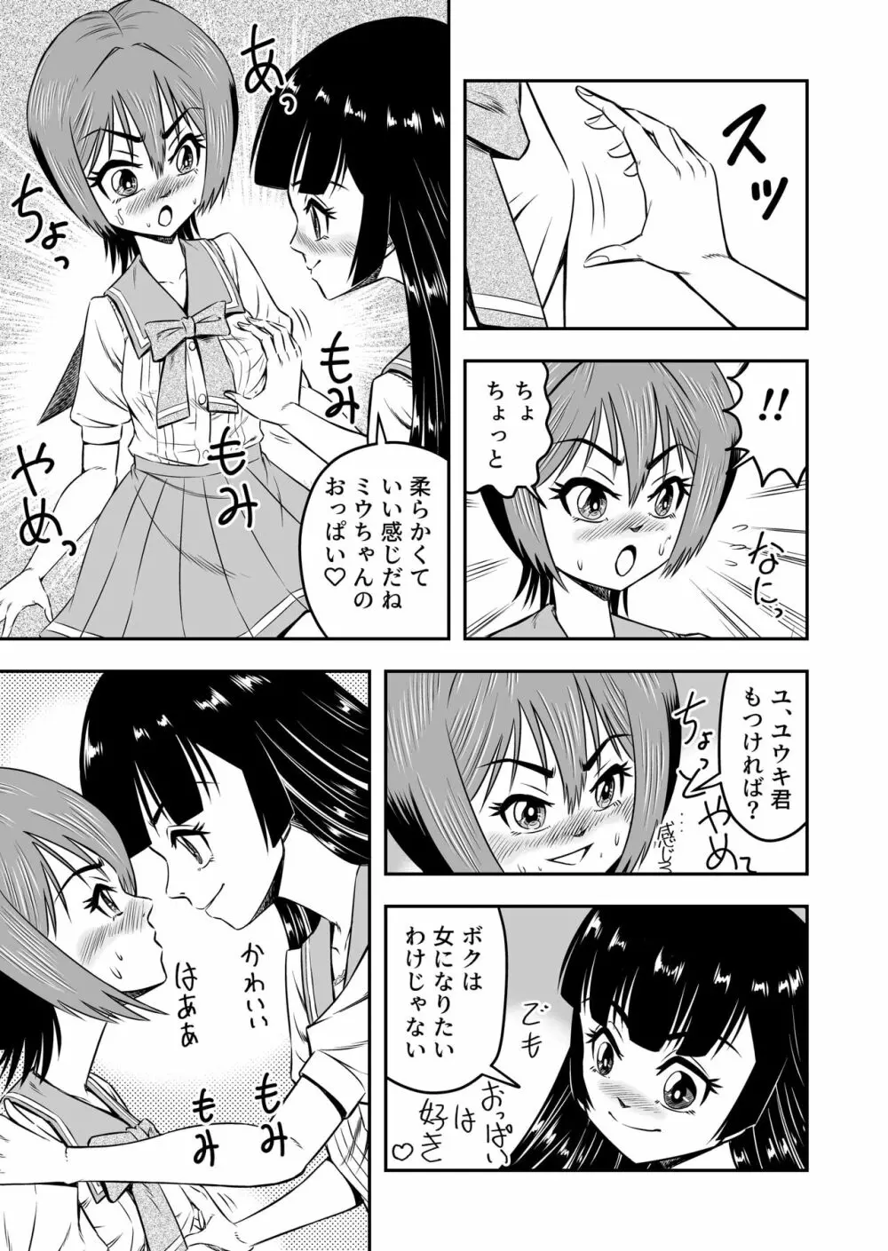 俺は彼女にすり替えられたらしい!? その3 25ページ