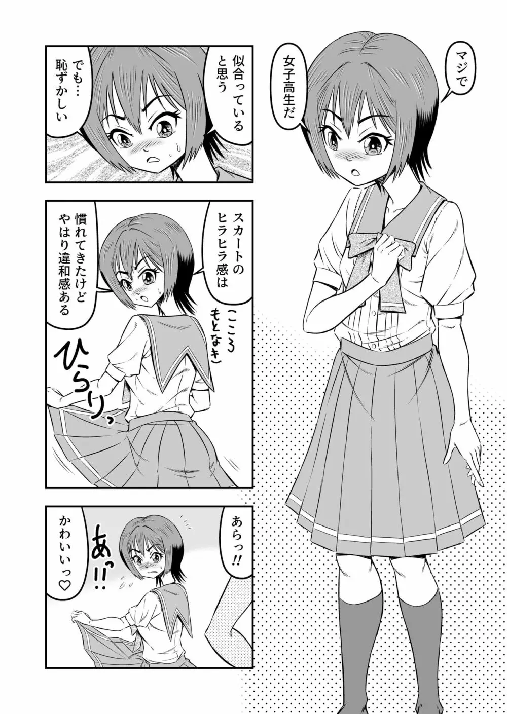 俺は彼女にすり替えられたらしい!? その3 4ページ