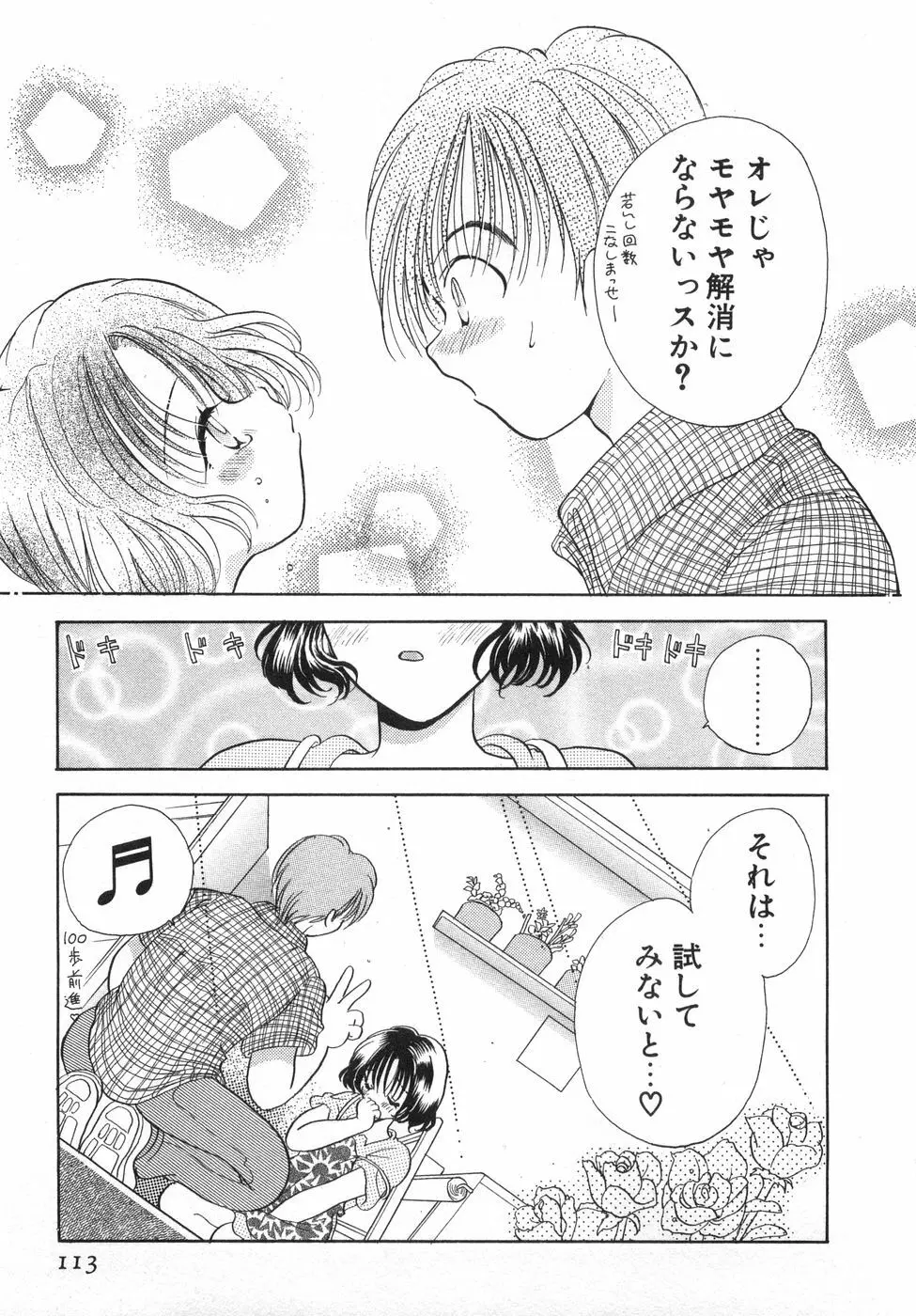 オレンジ色の花 119ページ