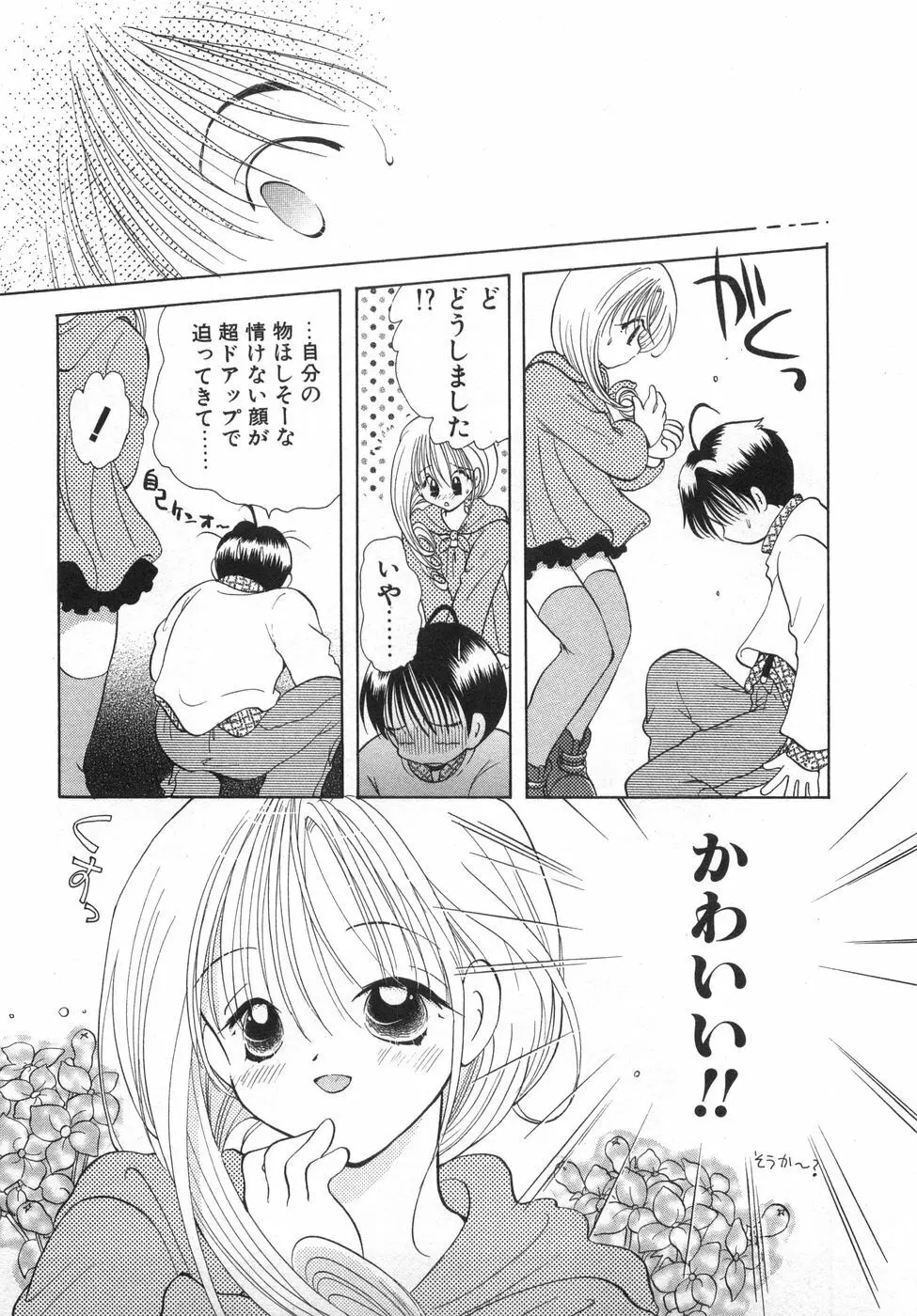 オレンジ色の花 15ページ