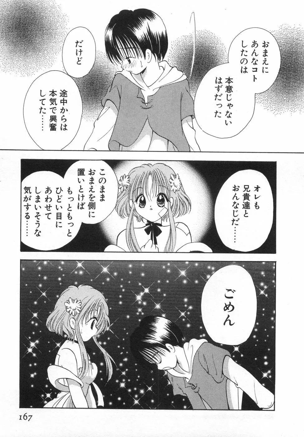 オレンジ色の花 173ページ