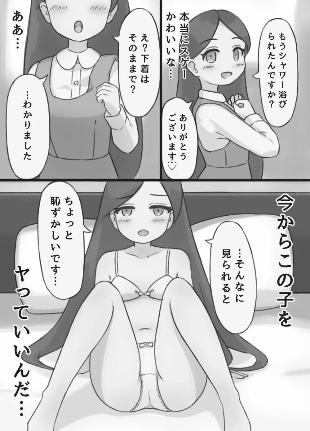 清楚系お嬢様とヤってみる 5ページ