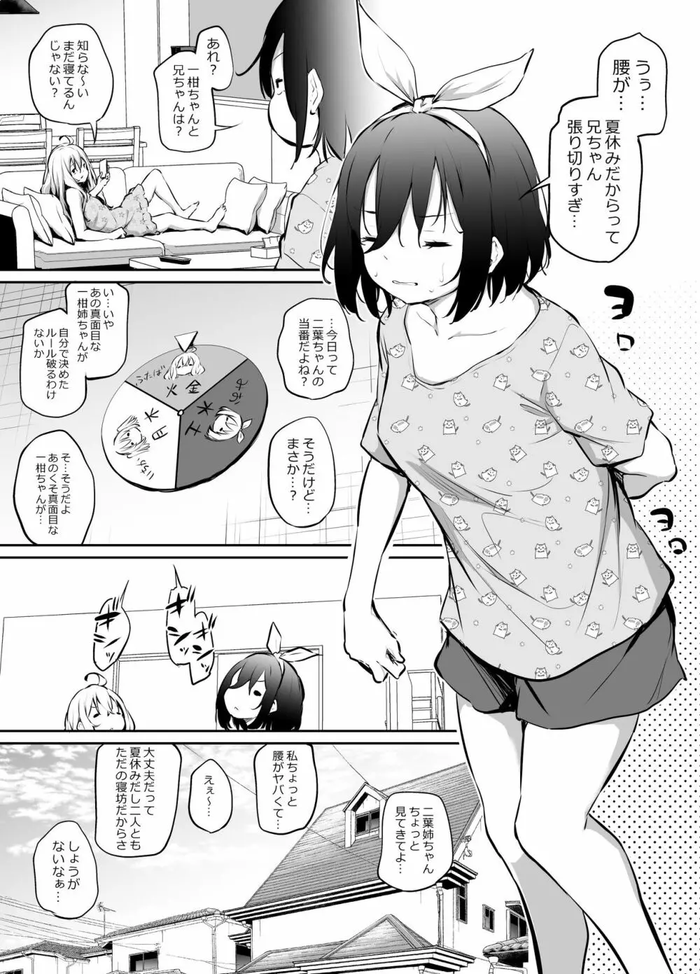 生意気三姉妹 26ページ