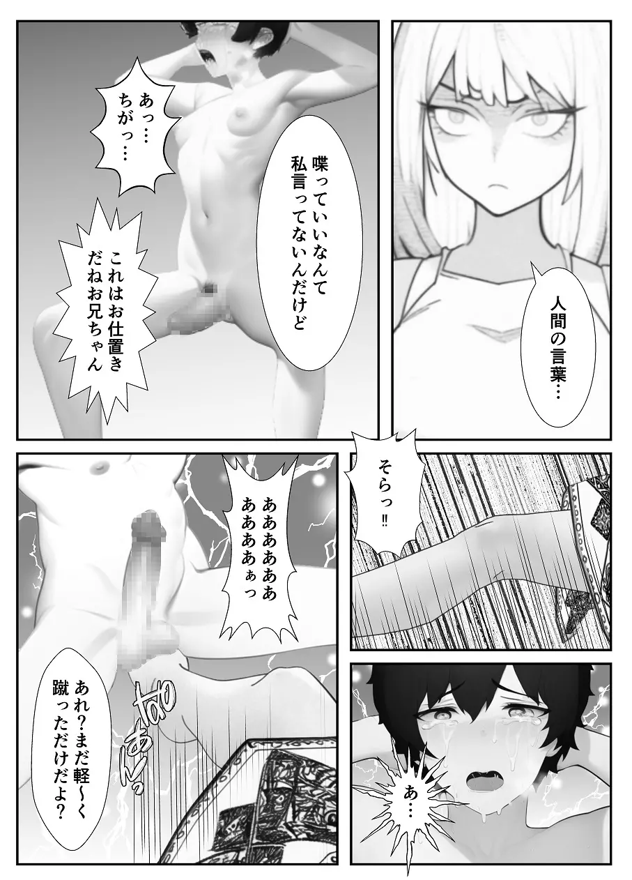 妹「マゾのお兄ちゃんになら何してもいいよね?」 4ページ