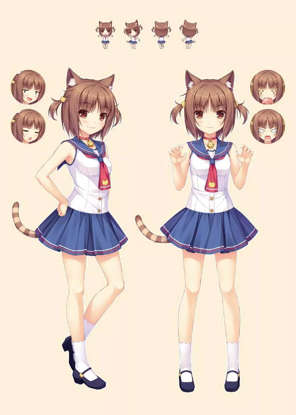 NEKOPARA ART WORKS Vol.1 14ページ