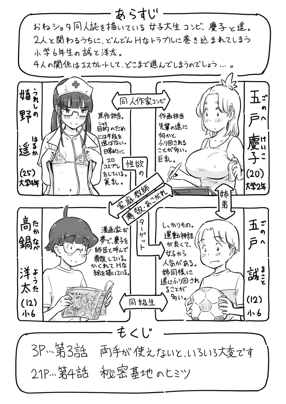 姉ちゃんは、おねショタ同人作家 116ページ