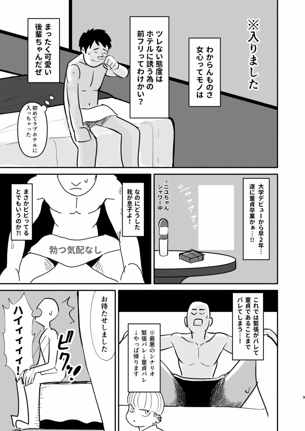 モテない俺を見かねた友達が女の子を紹介してくれた話。 8ページ