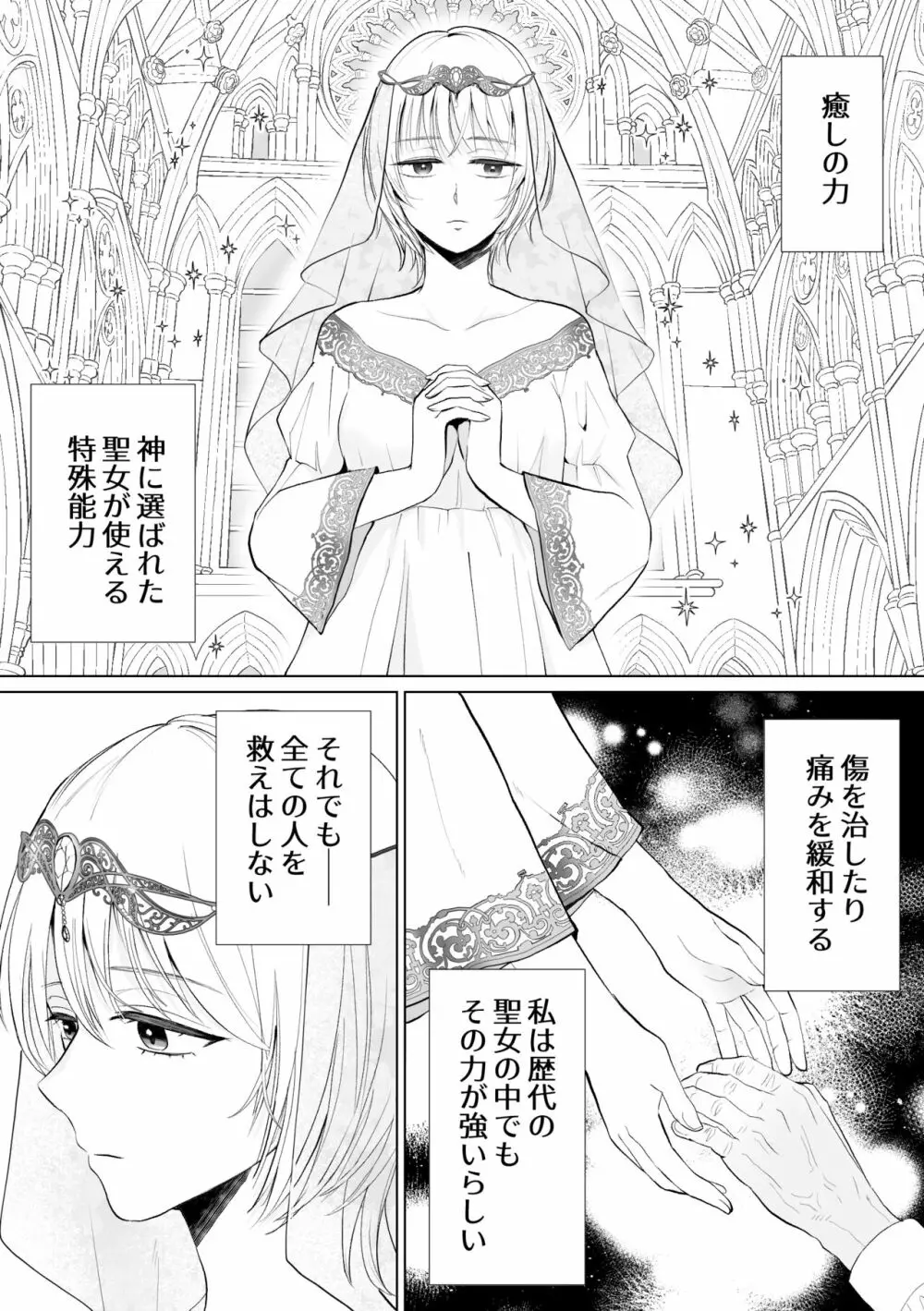 聖女なのに護衛騎士を闇堕ちさせてしまいました 3ページ