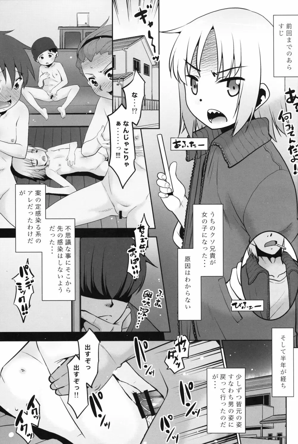 うちの兄貴が女の子になったからみんなでマワそうぜ! 2 2ページ