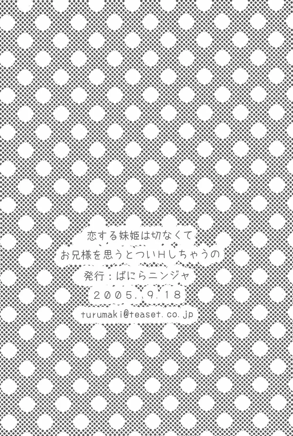 恋する妹姫は切なくてお兄様を思うとついHしちゃうの 18ページ