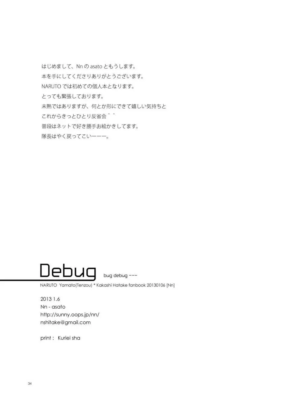 Debug 33ページ