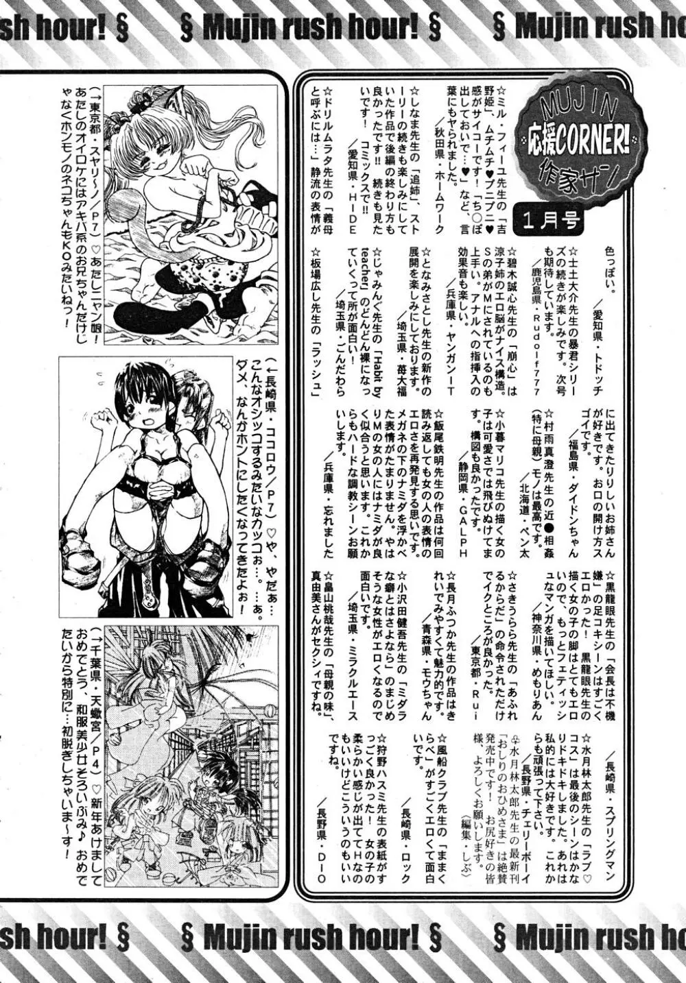 COMIC MUJIN 2008年2月号 660ページ