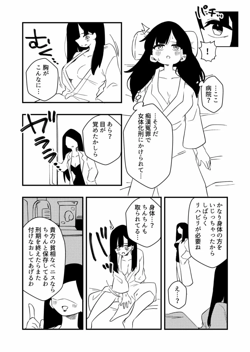 冤罪女体化刑 Case.2 5ページ