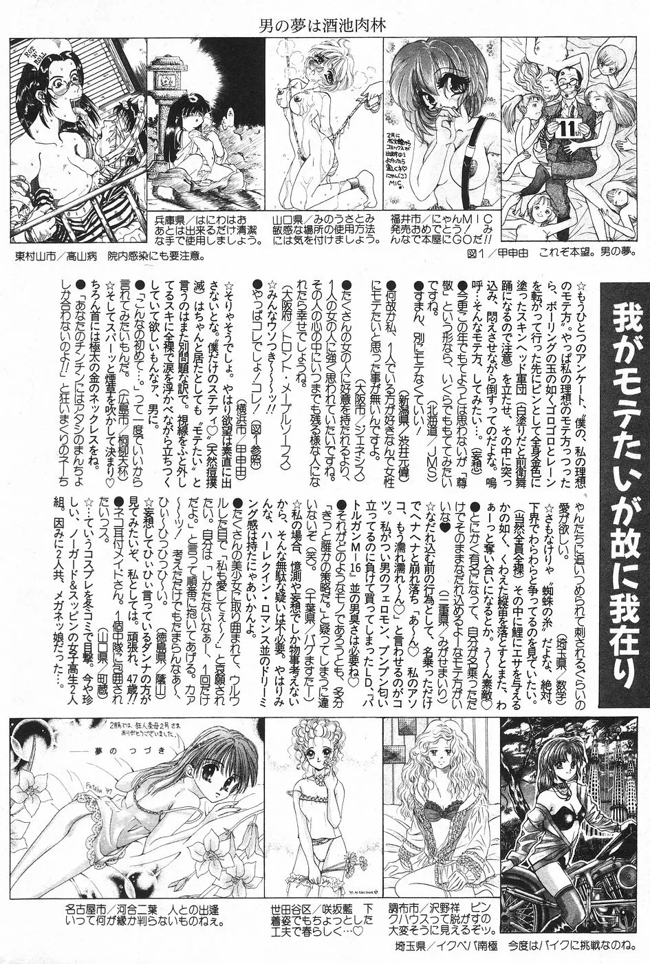 漫画ホットミルク 1997年4月号 157ページ