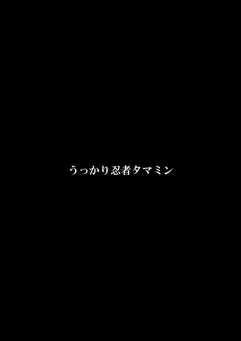 うっかり忍者タマミン 3ページ