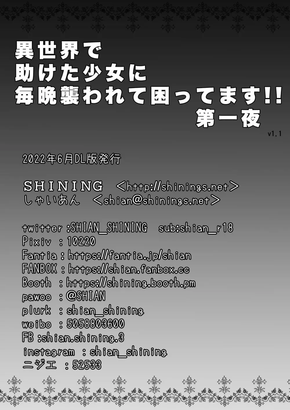 異世界で助けた少女に毎晩襲われて困ってます!!第一夜 22ページ