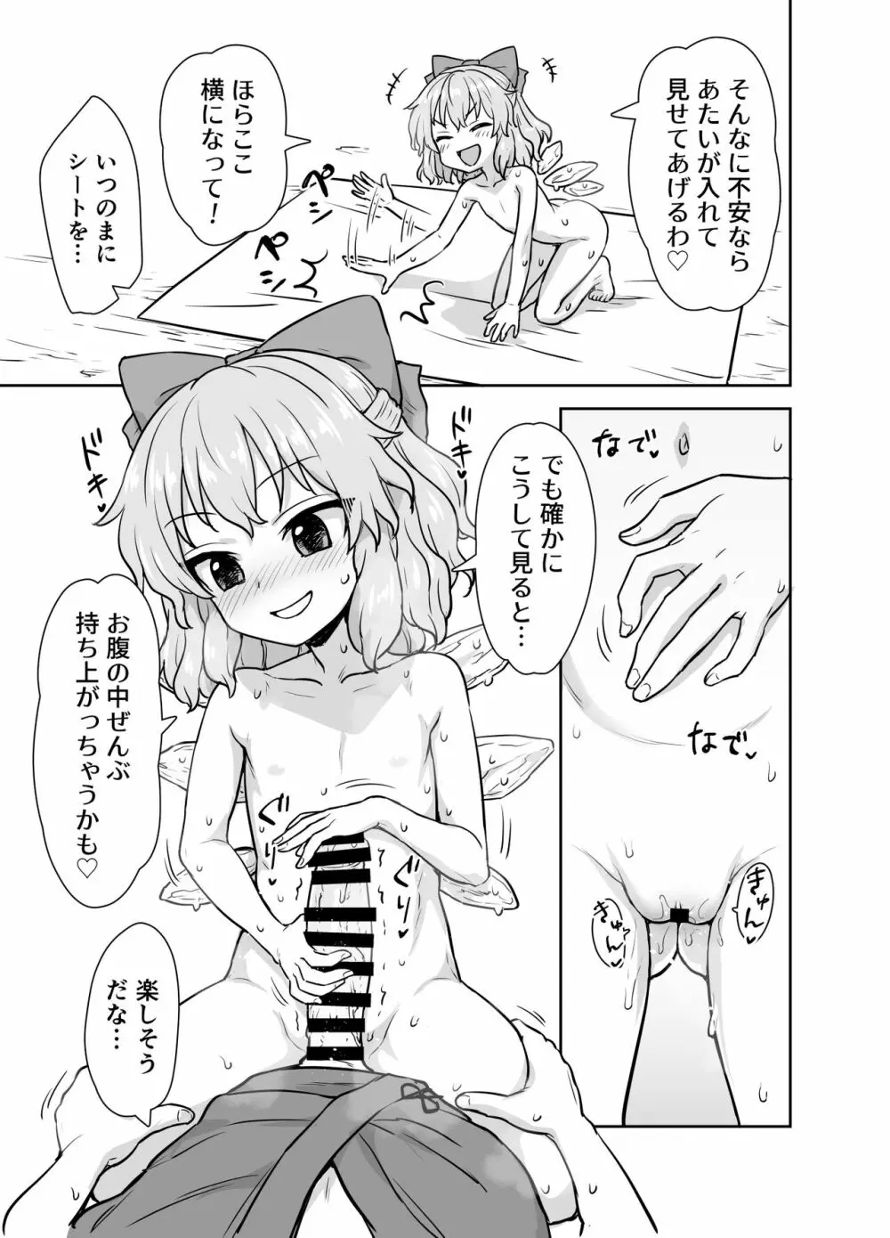 真夏のチルノちゃん 10ページ