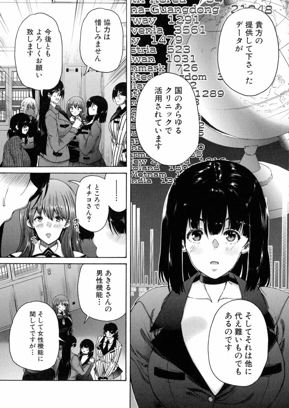 ふたなり娘と学園ハーレム 134ページ