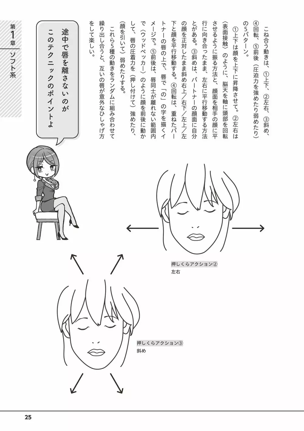 唇と舌の性感開発・キス完全マニュアル イラスト版……とろキス 27ページ