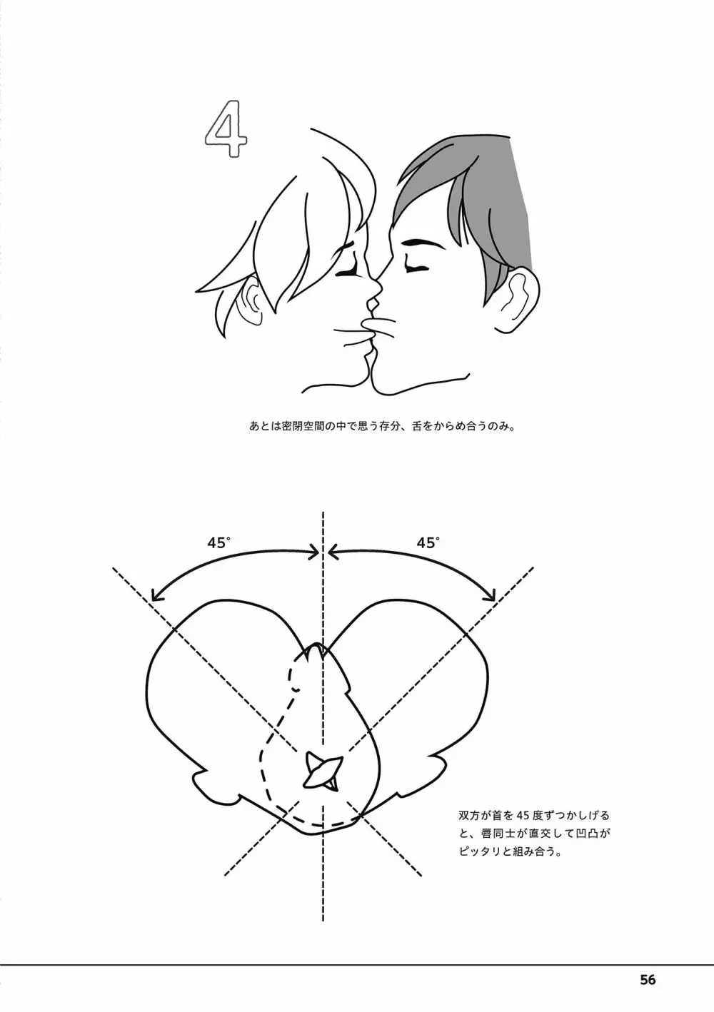 唇と舌の性感開発・キス完全マニュアル イラスト版……とろキス 58ページ