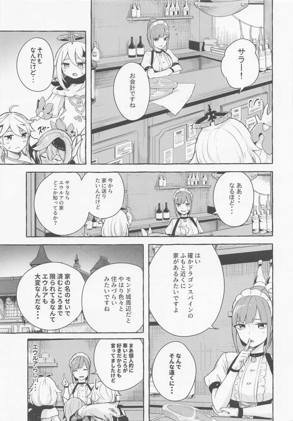 エウルアの溶解反応 4ページ