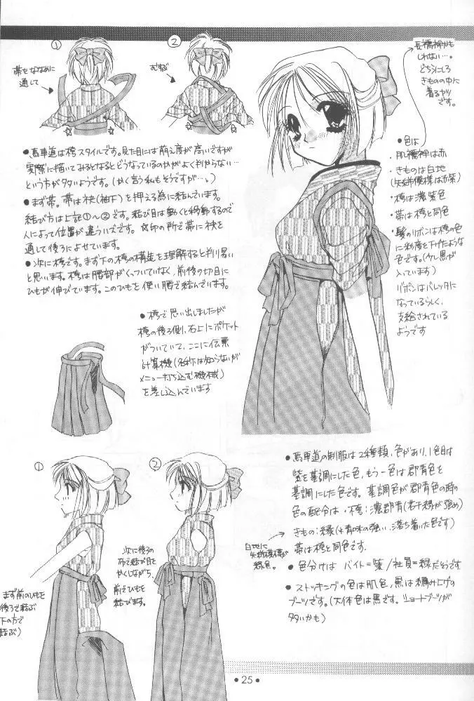 制服王 設定資料集 24ページ