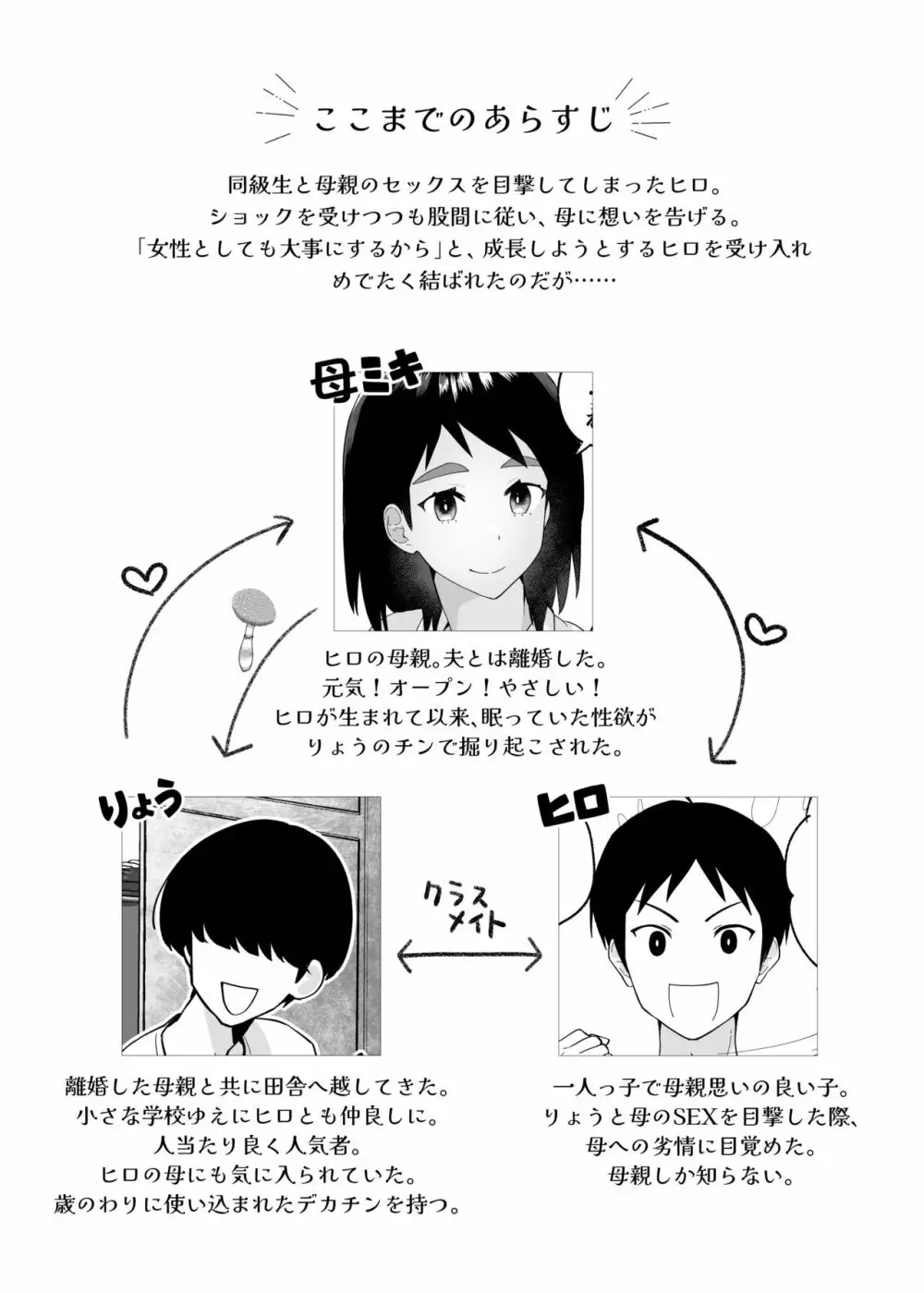 一つ屋根の下で母さんが寝取られてる 〜友チンに堕ちた母とソレに目覚める俺2〜 2ページ