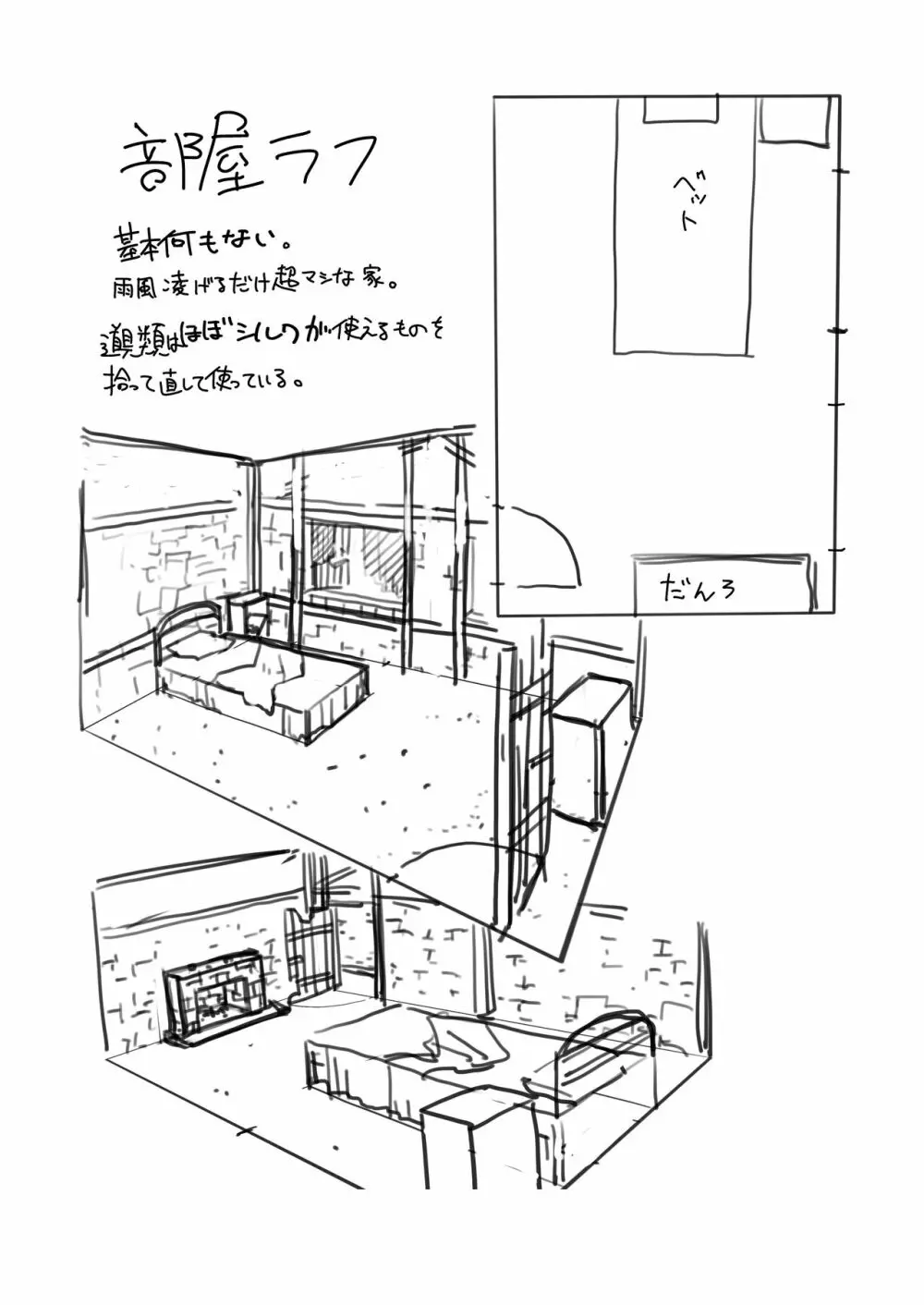 ケモ耳娘とゼロから性活 38ページ