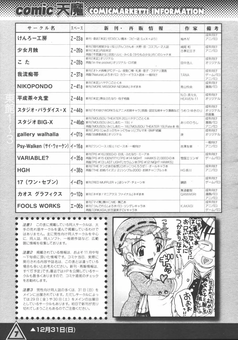 COMIC 天魔 2007年1月号 336ページ