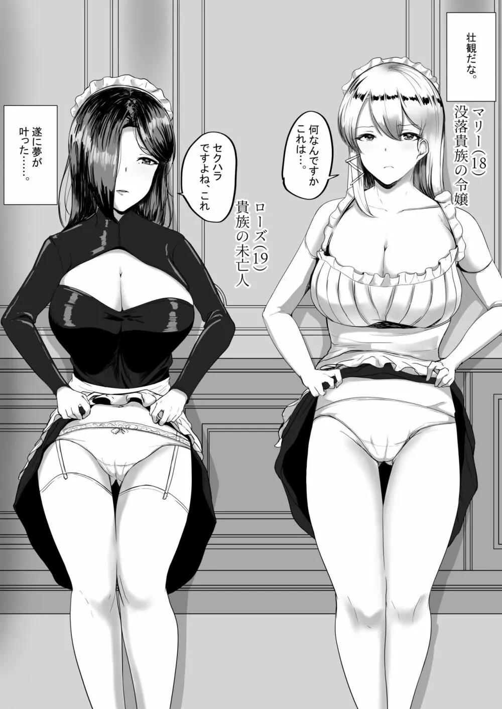 オリジナル】メイド×処女ハーレム - 同人誌 - エロ漫画 momon:GA（モモンガッ!!）