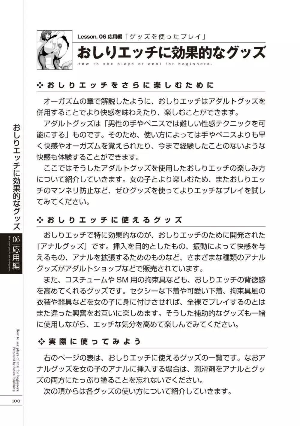 いますぐデキる 図説おしりエッチマニュアル 102ページ