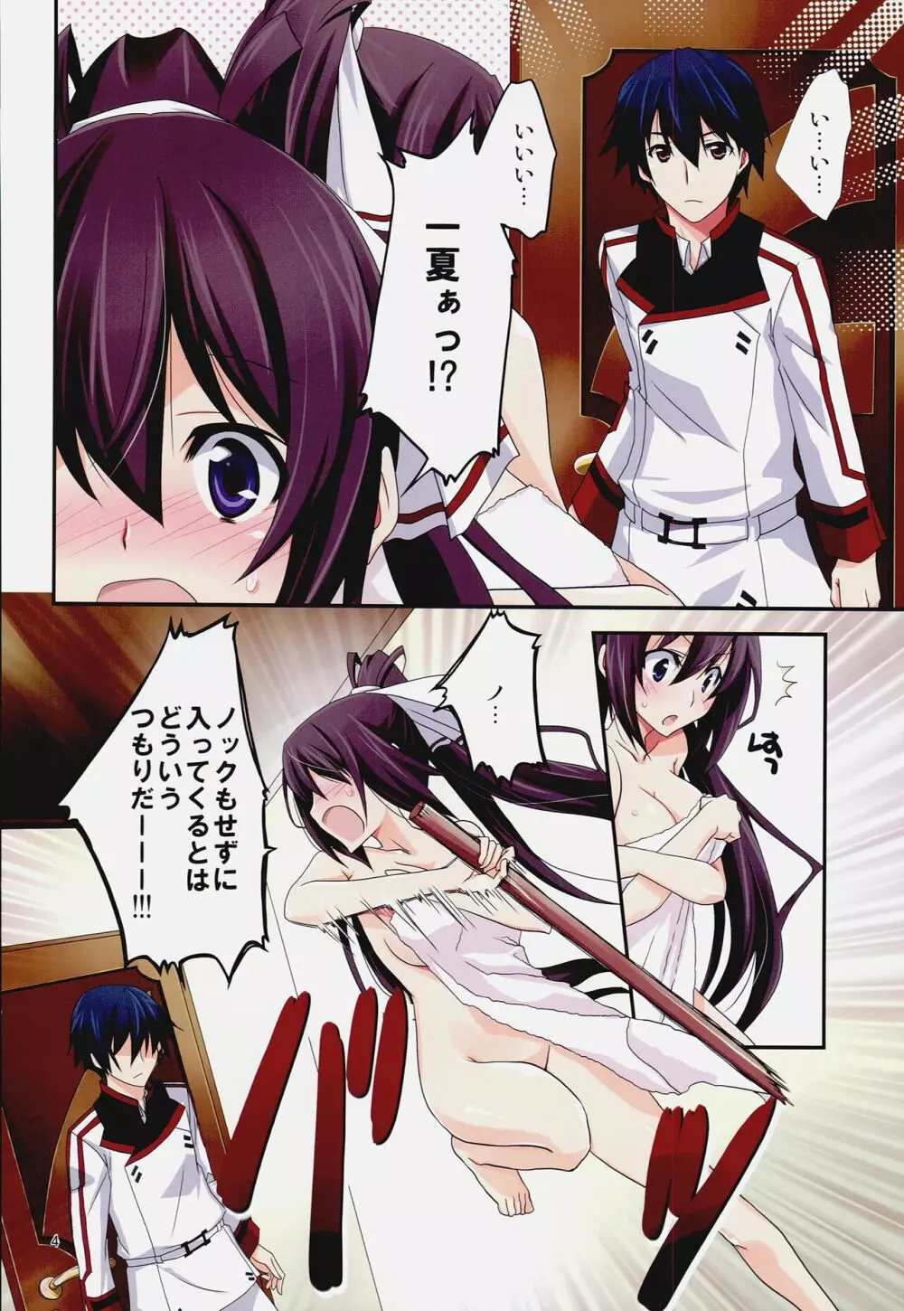 Burst Up！Infinite Stratos FAN BOOK 4ページ