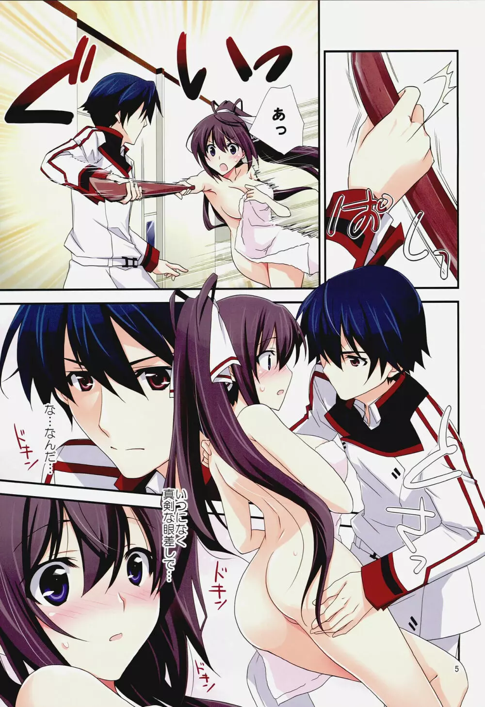 Burst Up！Infinite Stratos FAN BOOK 5ページ