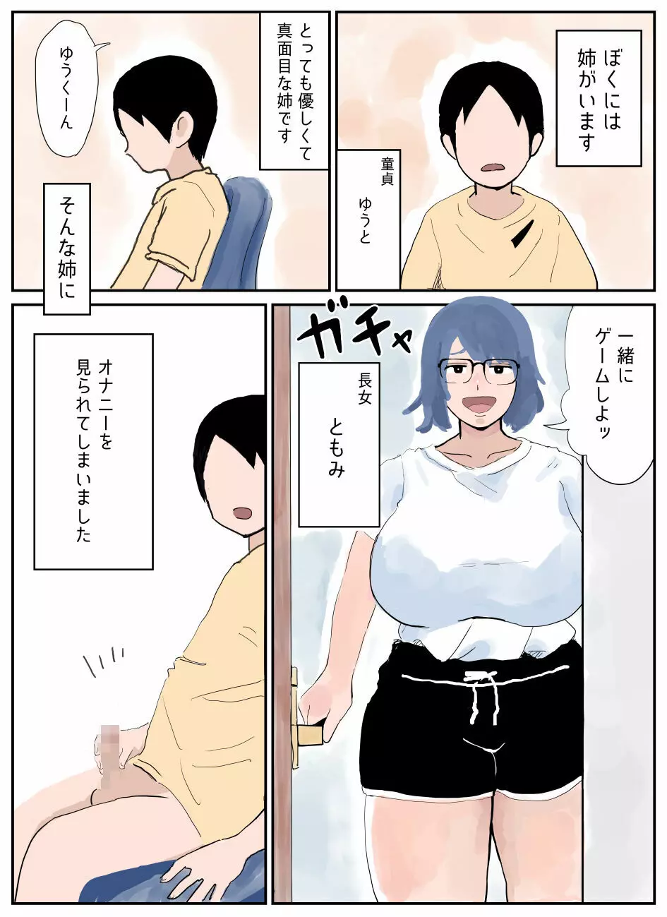 ぼくには姉がいます～まじめ長女と次女ヤンキー～ 2ページ