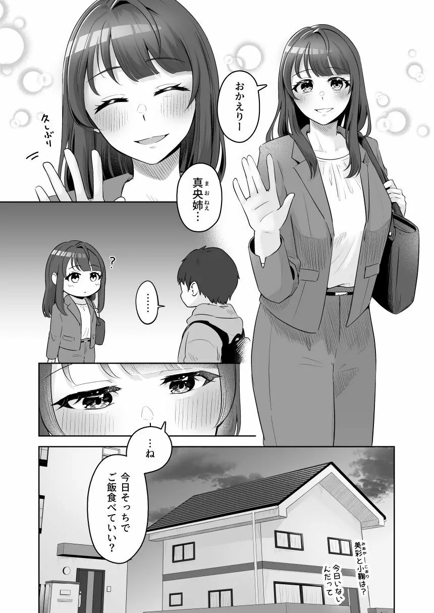 癒良木三姉妹はよしよししたい〜普通の大人を圧倒的に甘やかすいちゃらぶエッチ〜 7ページ