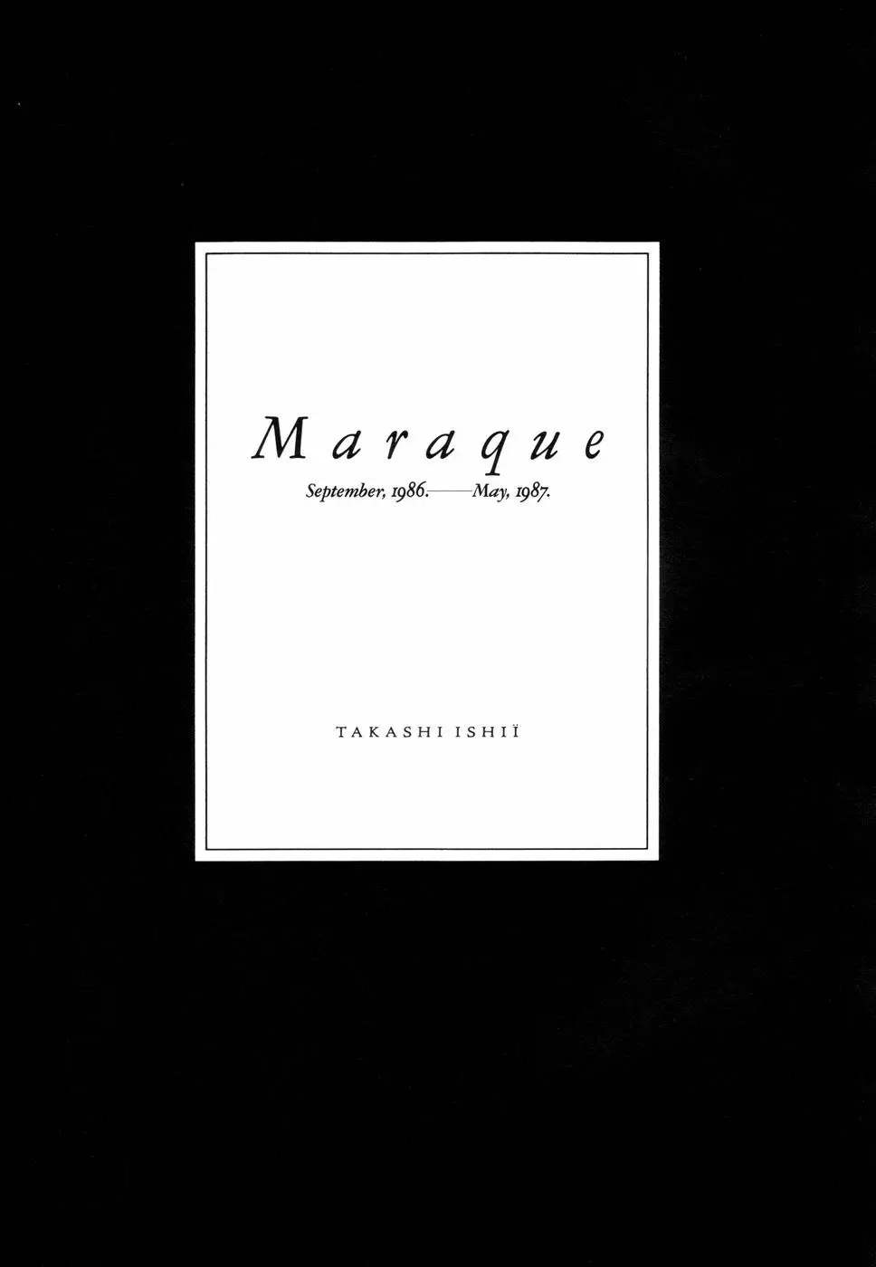 Maraque 8ページ