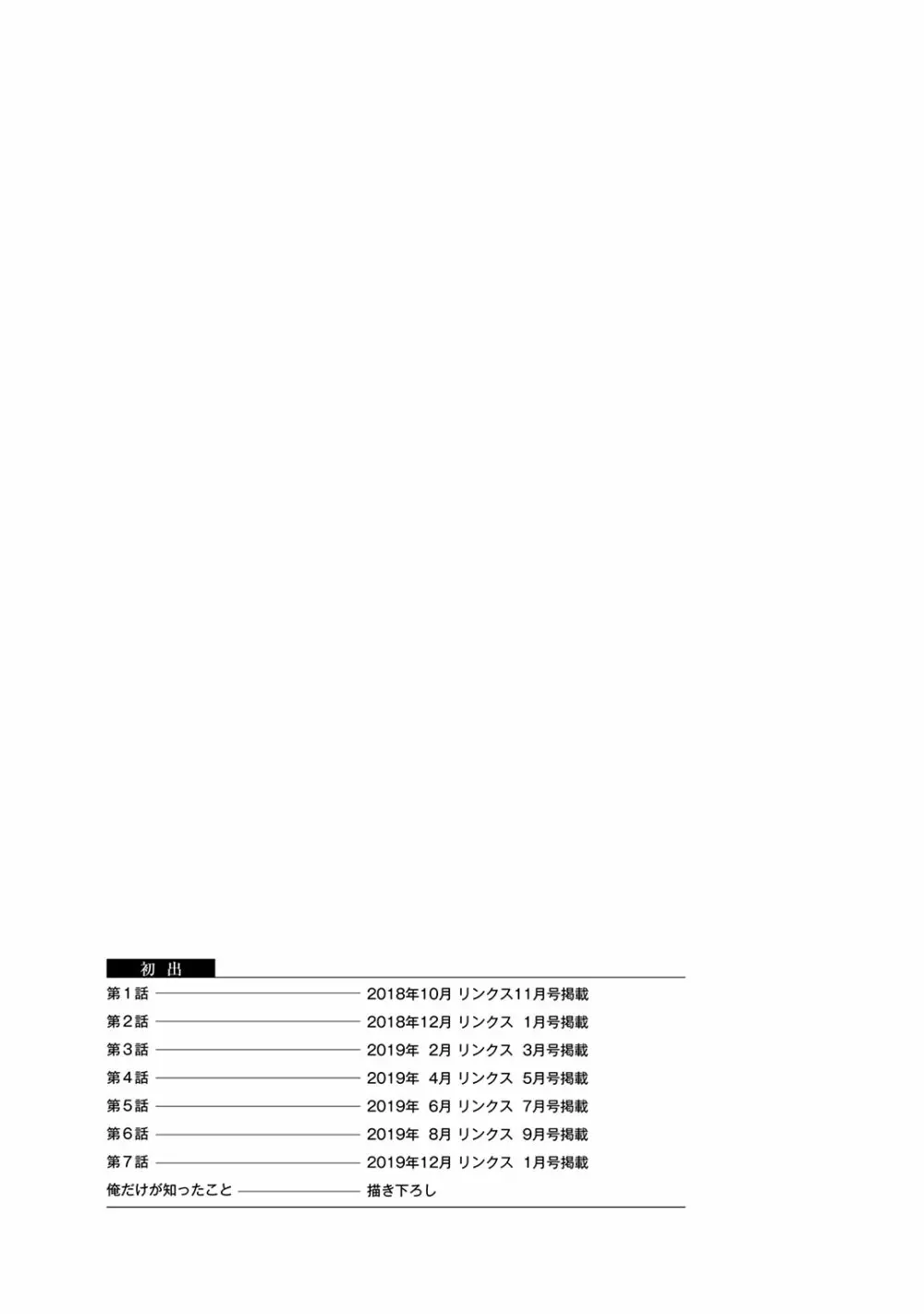 俺だけが知っている 163ページ