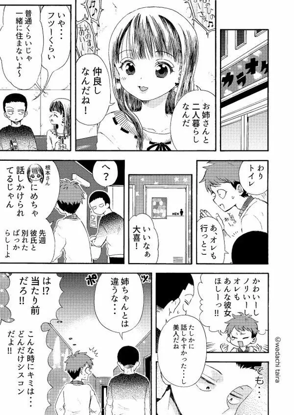 似てない姉弟 8ページ