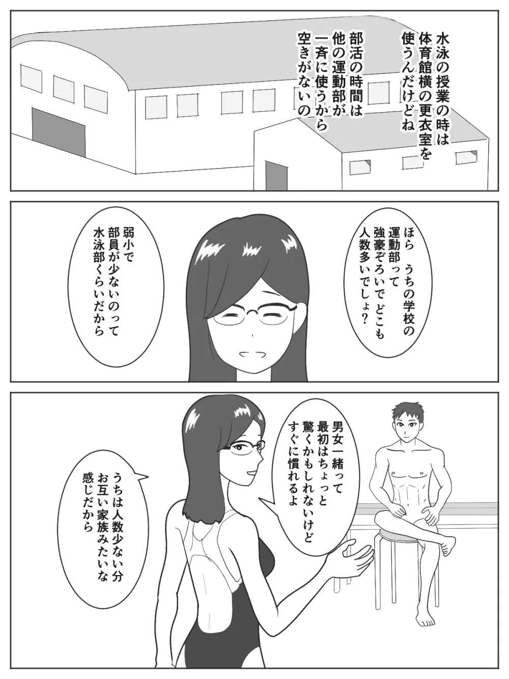 男女共同更衣室 10ページ