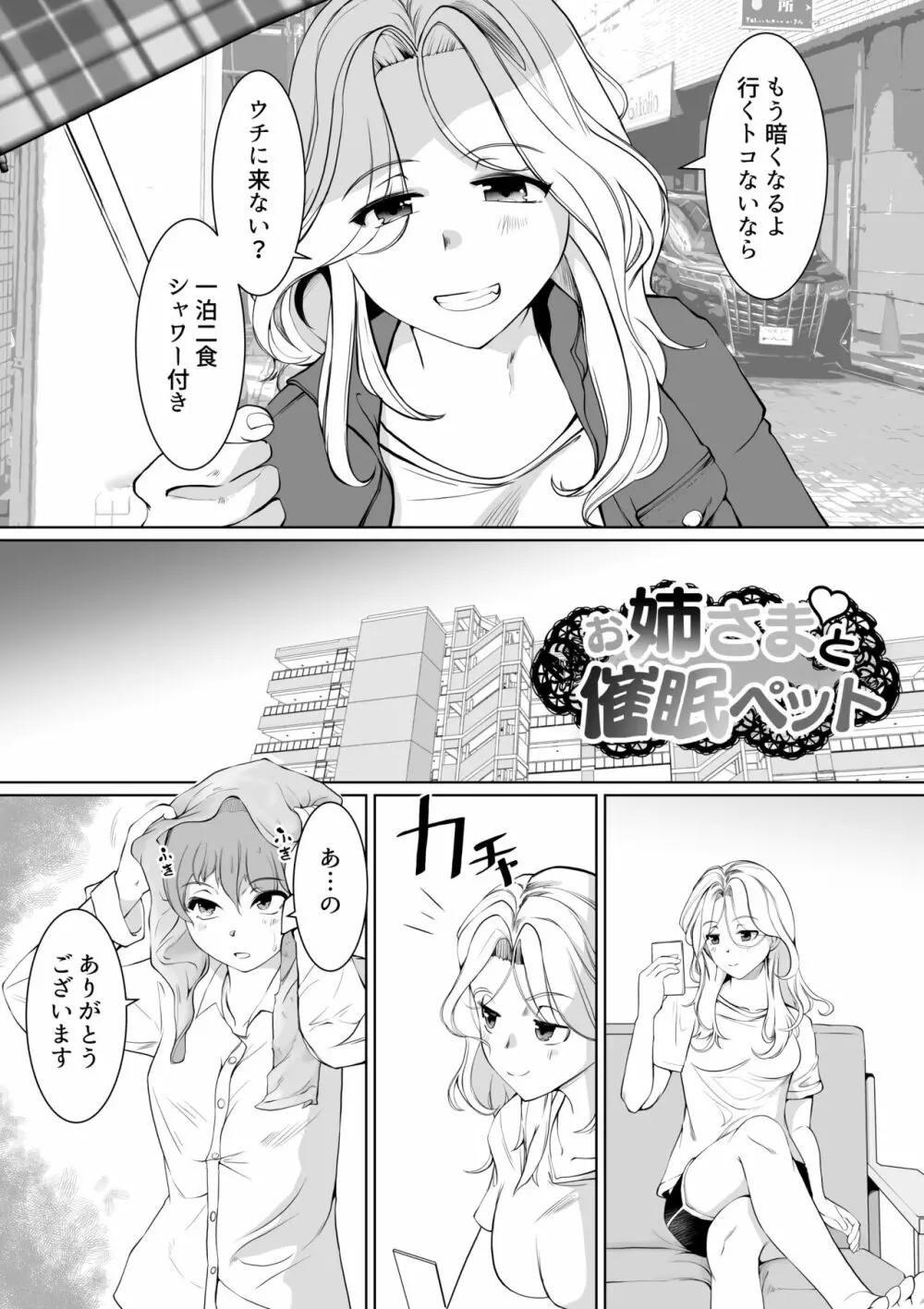 お姉さまと催眠ペット 3ページ