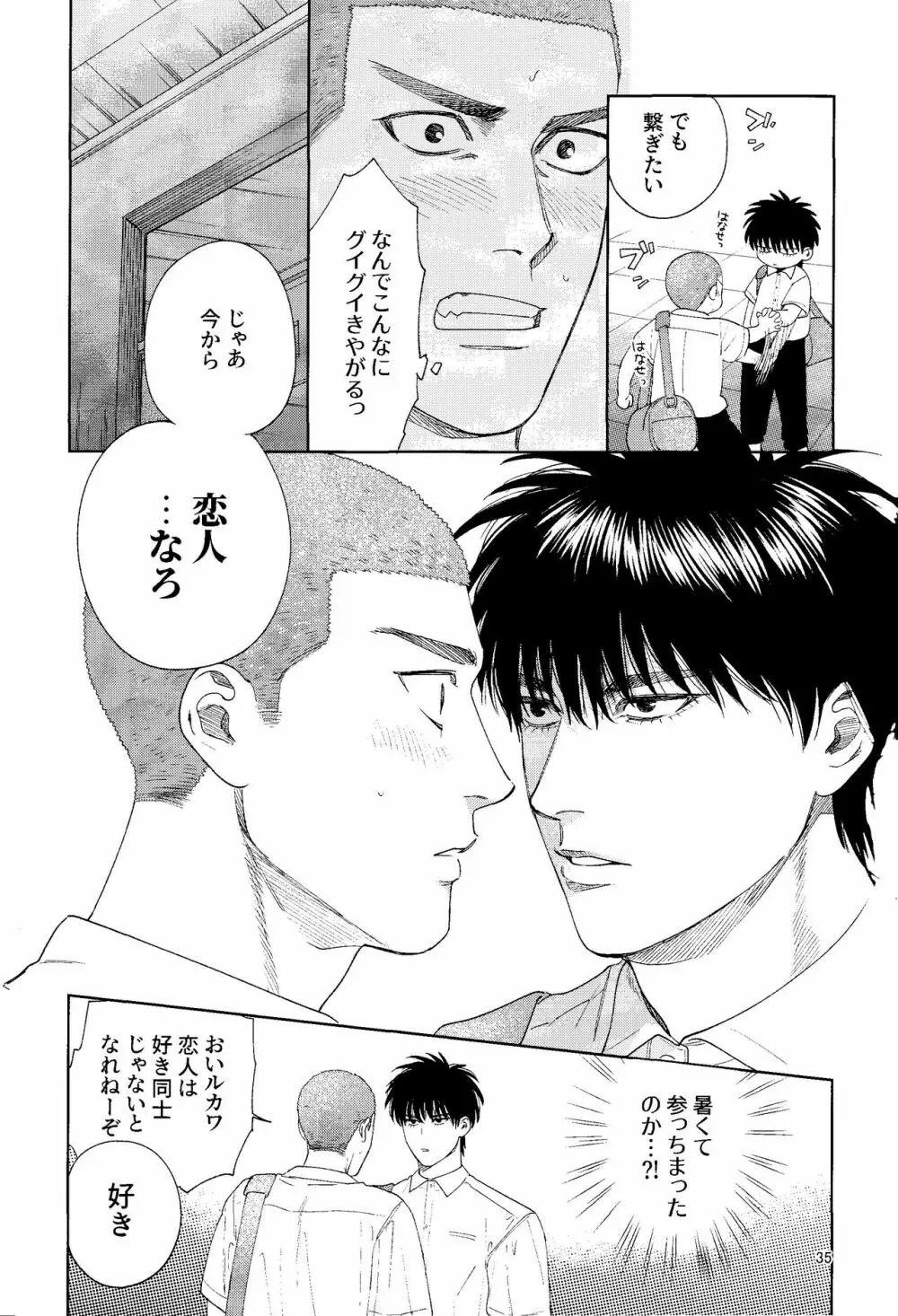 どあほうにキス 34ページ