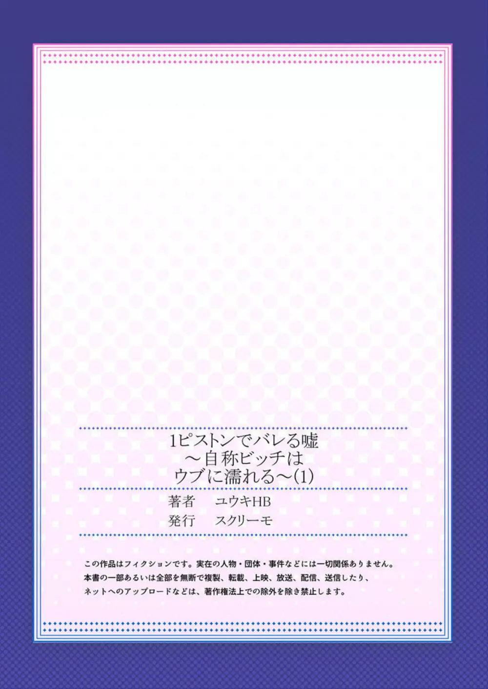 1ピストンでバレる嘘～自称ビッチはウブに濡れる～ 1 27ページ